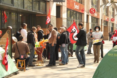Grève Surcouf entrée