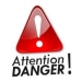 Attention danger !