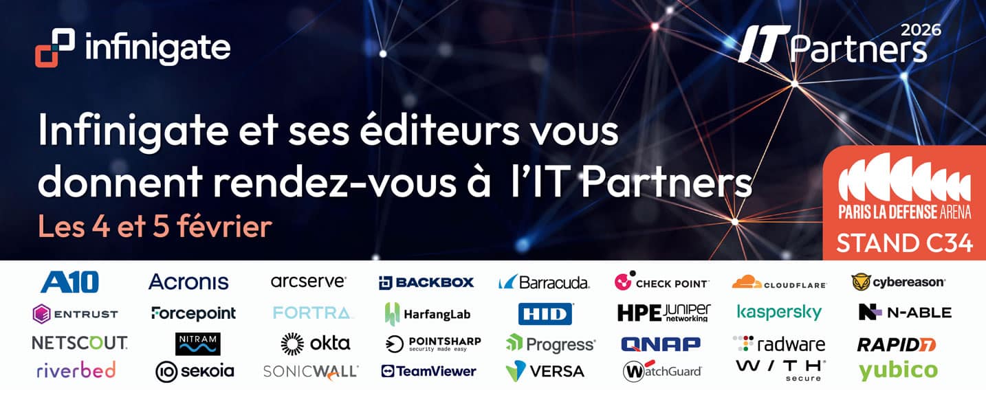 Infinigate met les services managés à l’honneur sur le salon IT Partners 2026